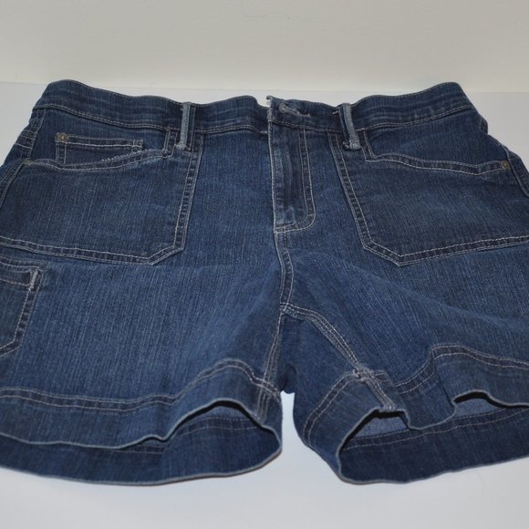 Gloria Vanderbilt Women's Denium Shorts Size 6 - Picture 3 of 4